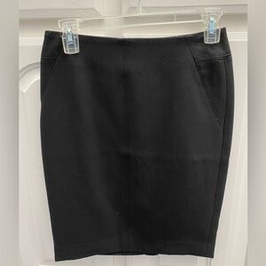 NWT LOFT black skirt 2P
